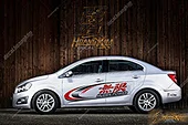 Tem Xe Chevrolet Aveo - CAV008