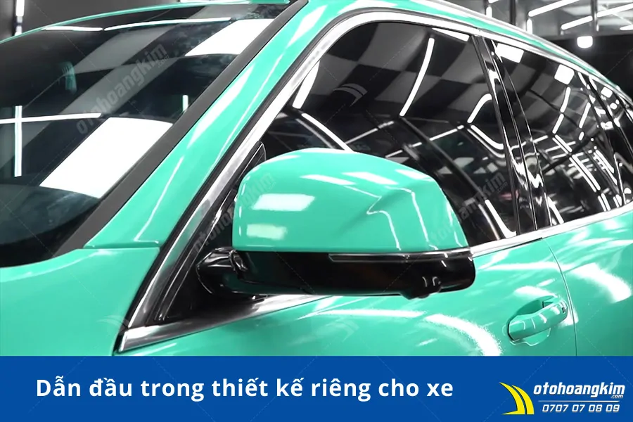 Dán đổi màu Candy pha lê xanh ngọc Vinfast Lux SA2.0 - Ảnh 2
