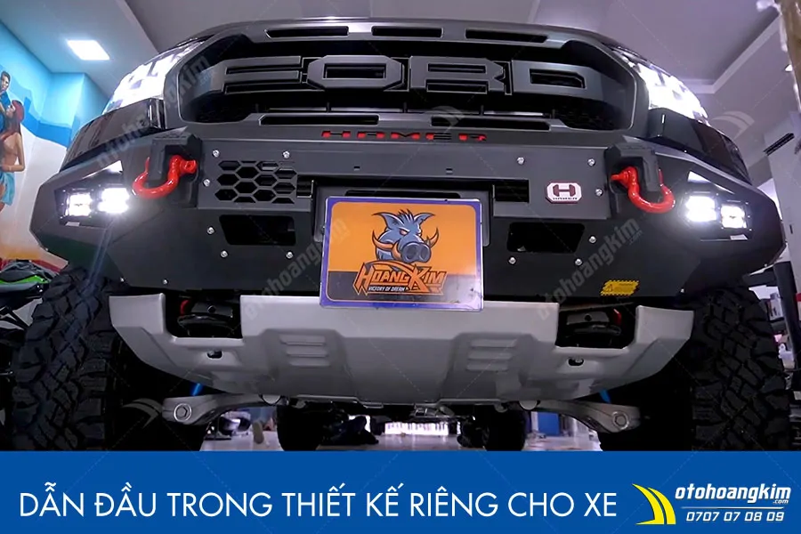 Cản trước Hamer Ford Ranger Raptor - Ảnh 4