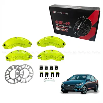 Ốp má phanh HQ Racing Accent xanh chuối