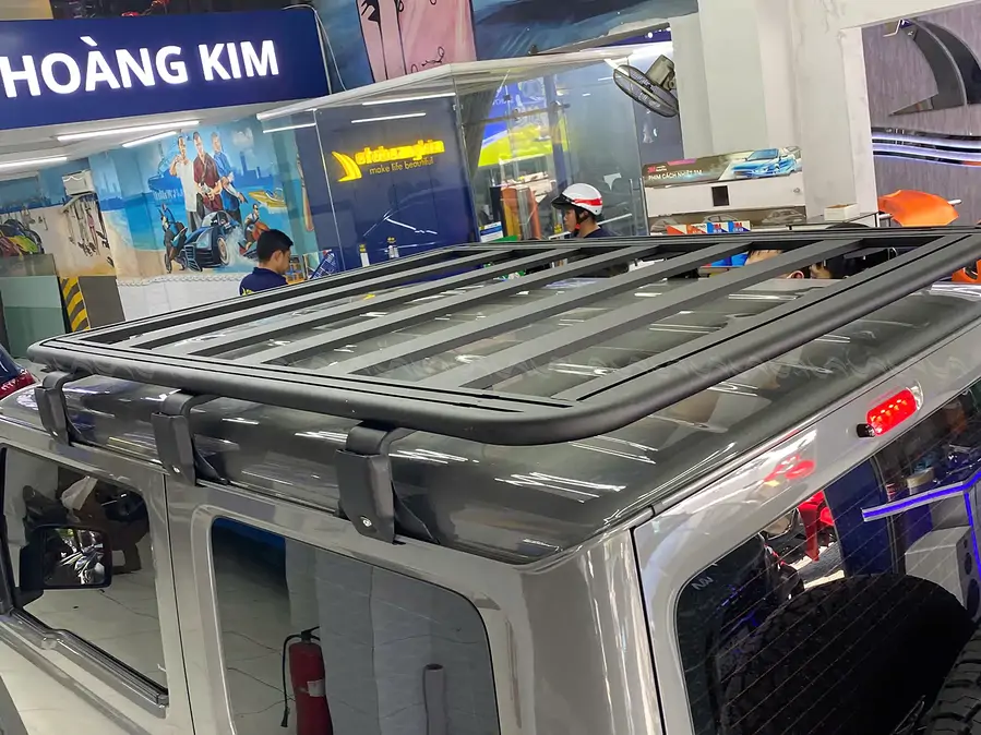 Baga Jimny Nhôm Cao Cấp - Tối Ưu Không Gian Cho Suzuki Jimny - Ảnh 2