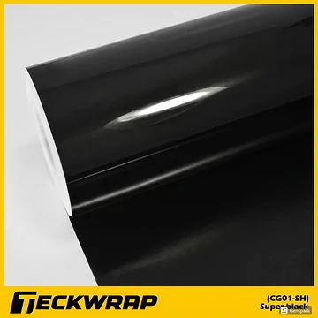 Decal Teckwrap Super black CG01-SH 