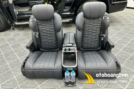 Độ Ghế Limousine Cực Cao Cấp Cho Băng Giữa Xe 7 Chỗ - Ảnh 2