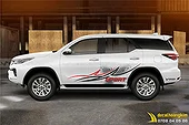 Tem Xe Toyota Fortuner - TFO138