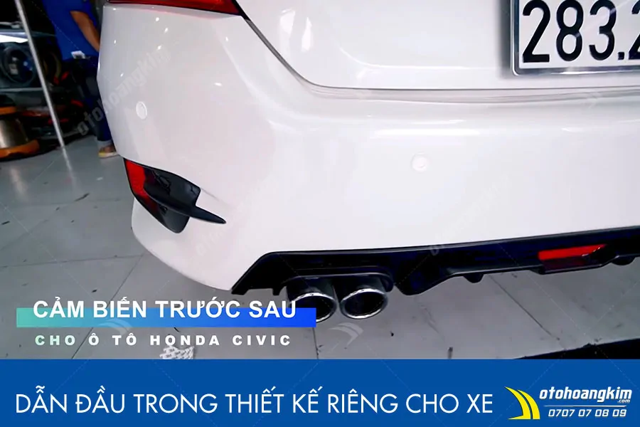 Cảm biến cảnh báo điểm mù Honda Civic - Ảnh 4