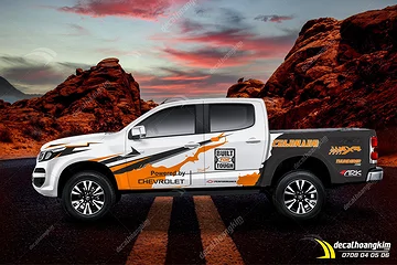 Tem Xe Chevrolet Colorado - CCL052