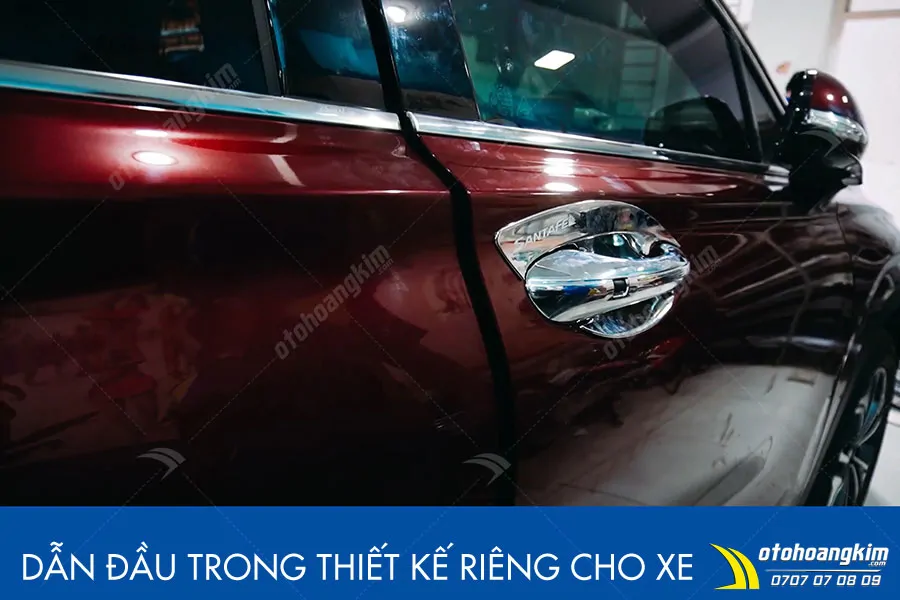 Cửa hít tự động Hyundai Santafe - Ảnh 2