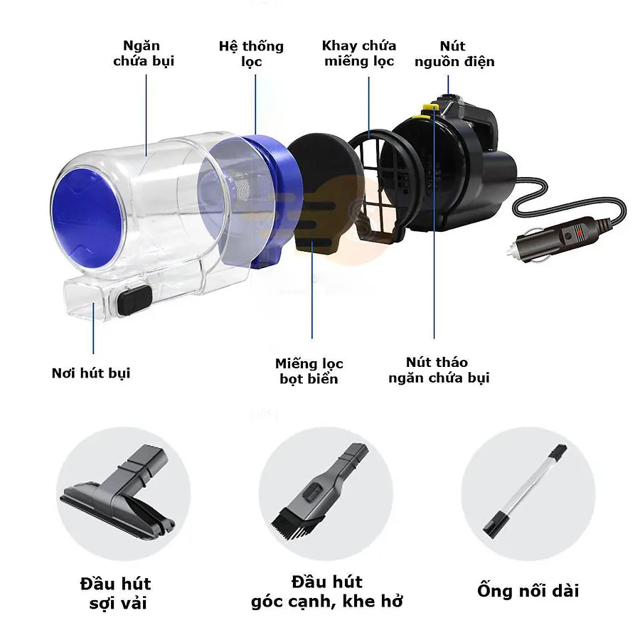 Máy hút bụi Michelin ML204 - Ảnh 2