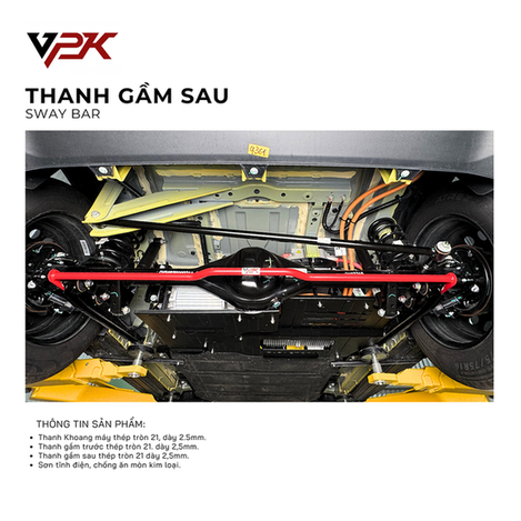 Thanh Giằng Thước lái Cho Xe VinFast VF3 - Ảnh 7