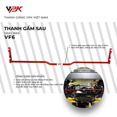 Thanh Giằng Thước lái Cho Xe VinFast VF3 - Ảnh 5