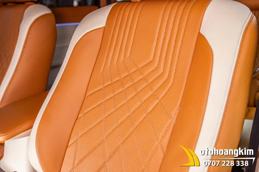 Bọc Ghế Da Nappa King Xe Outlander - Ảnh 2