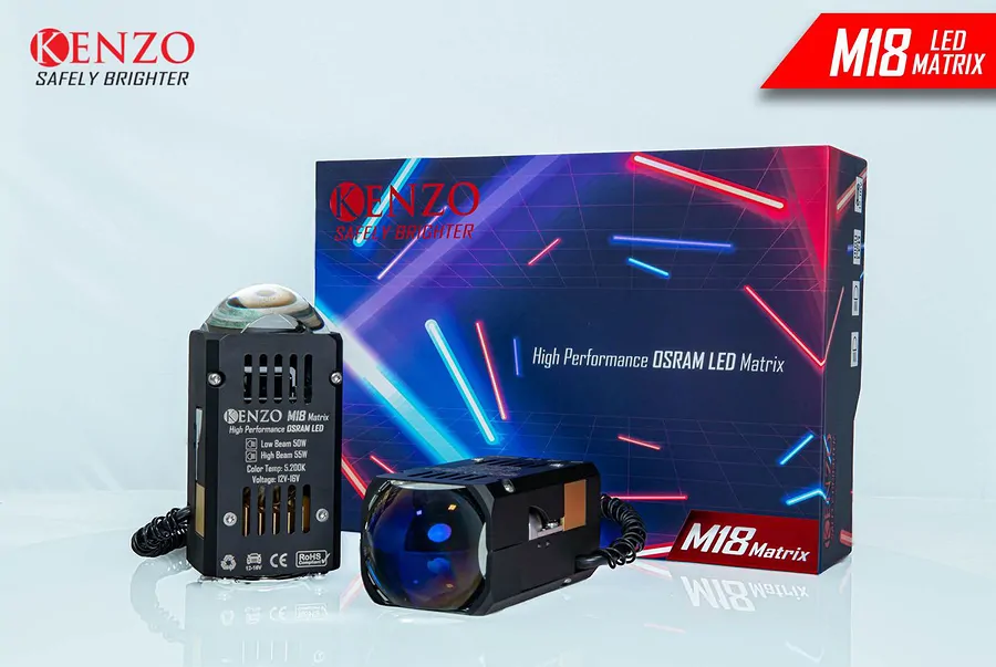 Bi Led Kenzo M18 Matrix - Ảnh 3