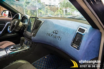 Bọc Da Lộn Nội Thất Xe Infiniti