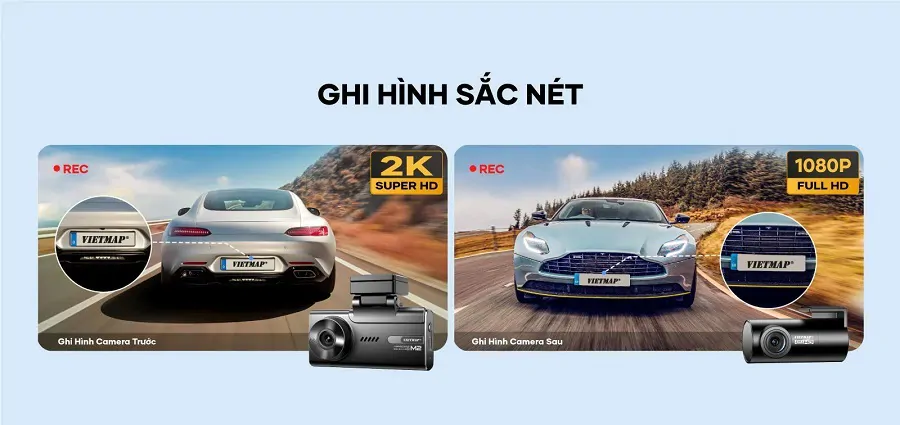 Camera Hành trình Vietmap SpeedMap M2 - Ảnh 6