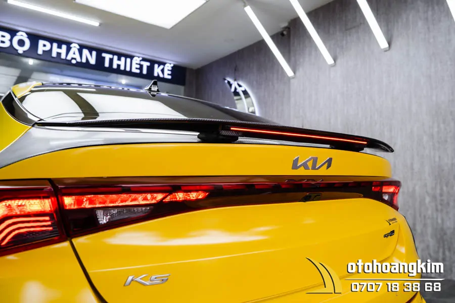 Đuôi Cá Cacbon Điện Thông Dụng Kia K5 - Ảnh 5