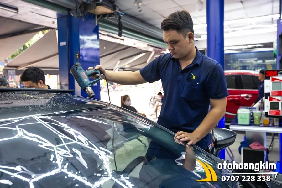 Dán Phim Cách Nhiệt 3M Xe Mazda - Ảnh 5