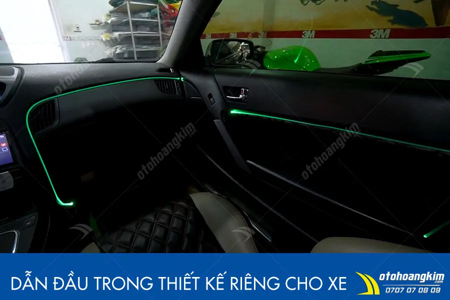 Đèn led viền nội thất ô tô Hyundai Genesis - Ảnh 6
