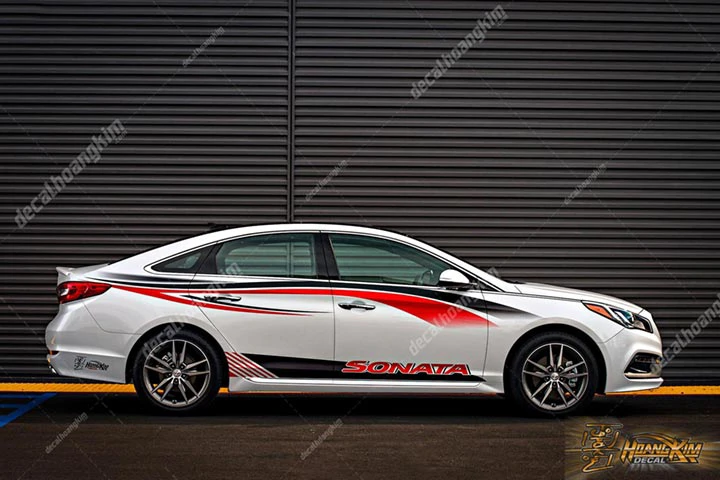 Tem Xe Hyundai Sonata - HSO010 - Ảnh 1