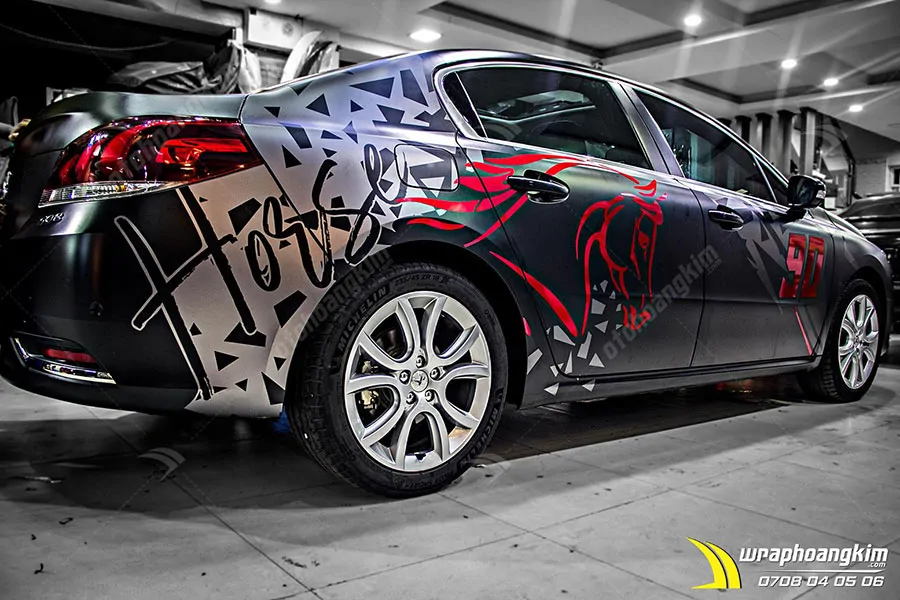 Tem Xe Peugeot 508 - PE5001 - Ảnh 2