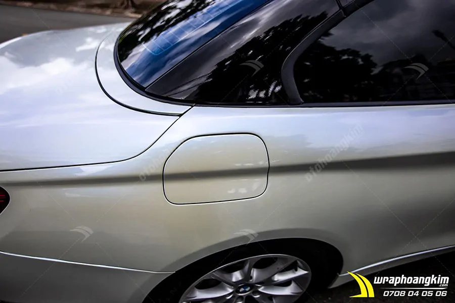 Dán đổi màu Candy trắng Bmw 428I - Ảnh 4