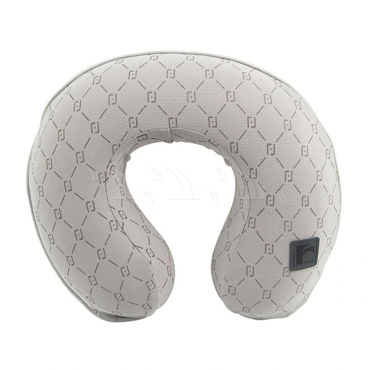 Gối cổ GC04 cao su non chữ U Focus xám - Ảnh 1