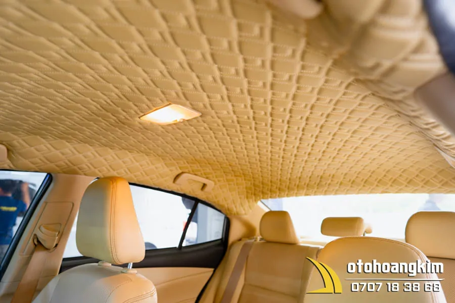 Bọc Trần La Phông 5D Xe Chevrolet Vivant - Ảnh 5