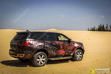 Tem Xe Ford Everest Iron Man - FEV003
