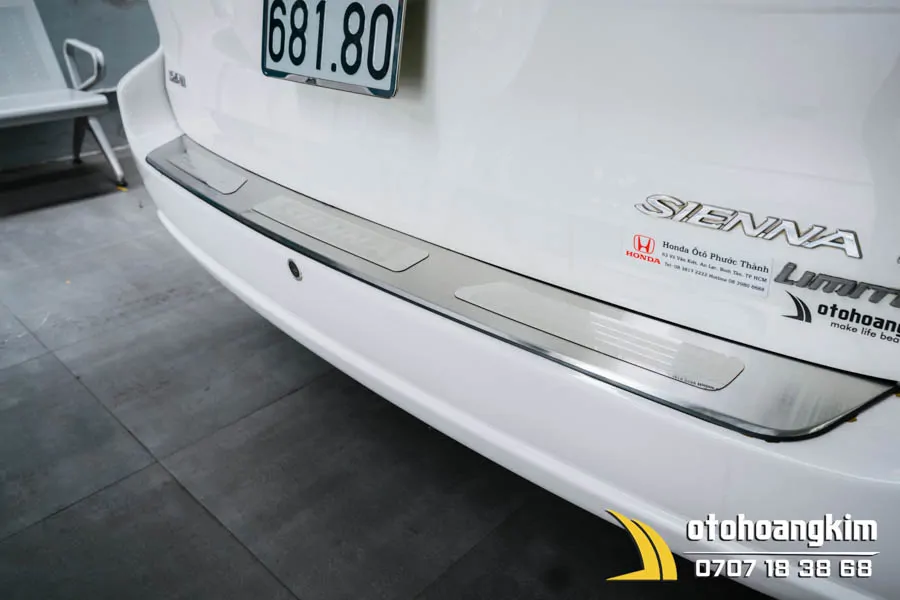 Chống Trầy Cốp Sơn Toyota Sienna 2008 Inox - Ảnh 4