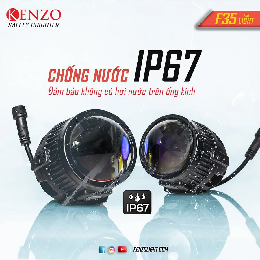 Bi Led Gầm Kenzo F35 2.0 - Ảnh 3