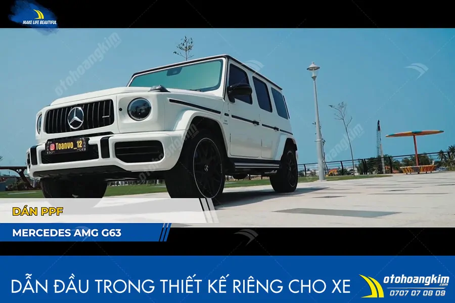 Dán Ppf Mercedes AMG G63 - Ảnh 7