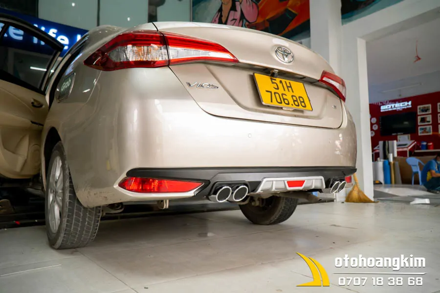Lip Chia Pô Toyota Vios 2019 - Ảnh 5
