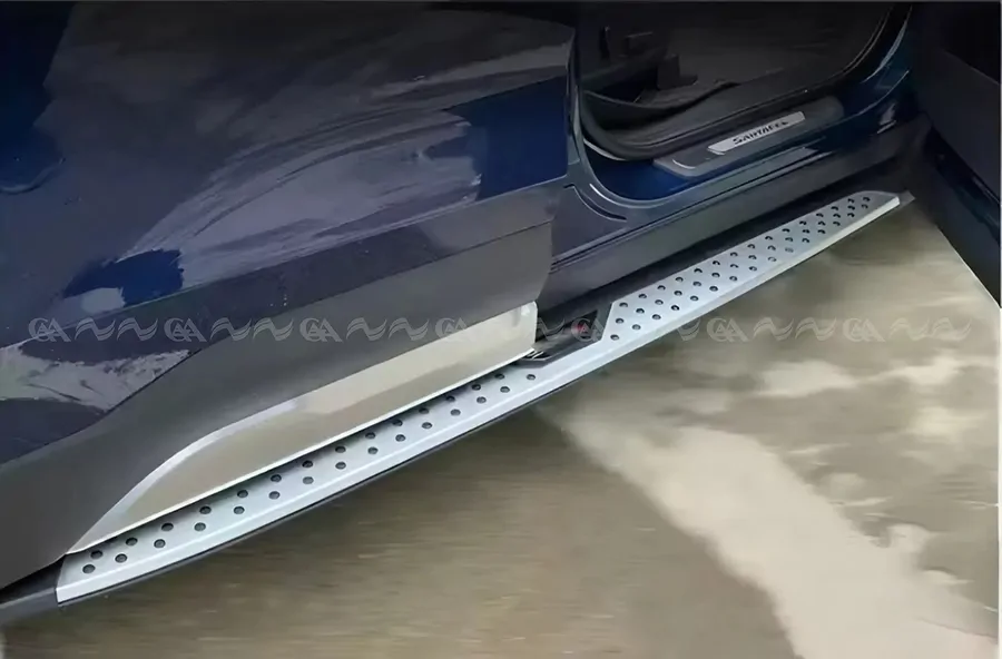 Bậc lên xuống cơ Santafe 2019-2023 mẫu bi chữ - Ảnh 3