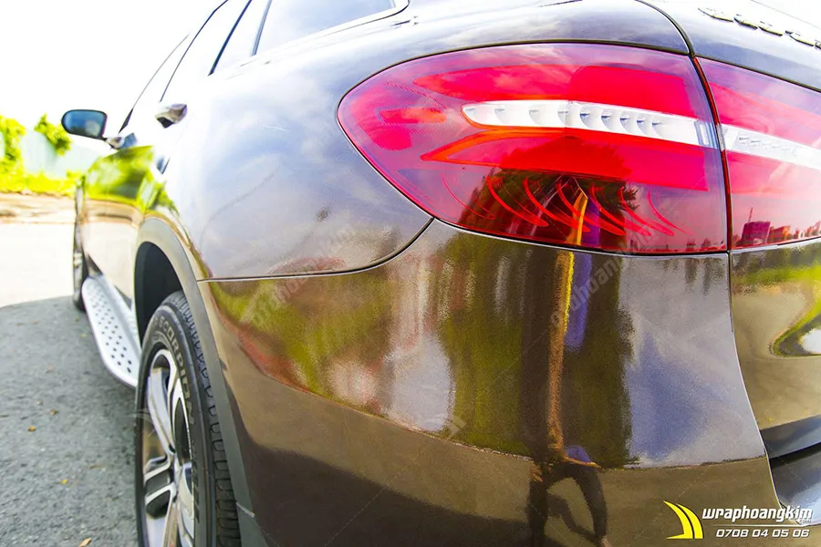 Dán đổi màu Candy nâu Mercedes GLC 250 - Ảnh 6