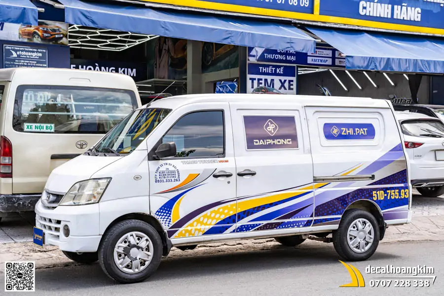  Dán Tem Quảng Cáo Xe Thaco Towner -  Thương Hiệu Đại Phong  - Ảnh 6