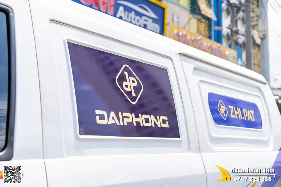  Dán Tem Quảng Cáo Xe Thaco Towner -  Thương Hiệu Đại Phong  - Ảnh 5
