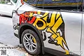 Dán Tem Decal Xe Limo Green Mẫu Tem Thiết Kế Red Bull - ảnh 3