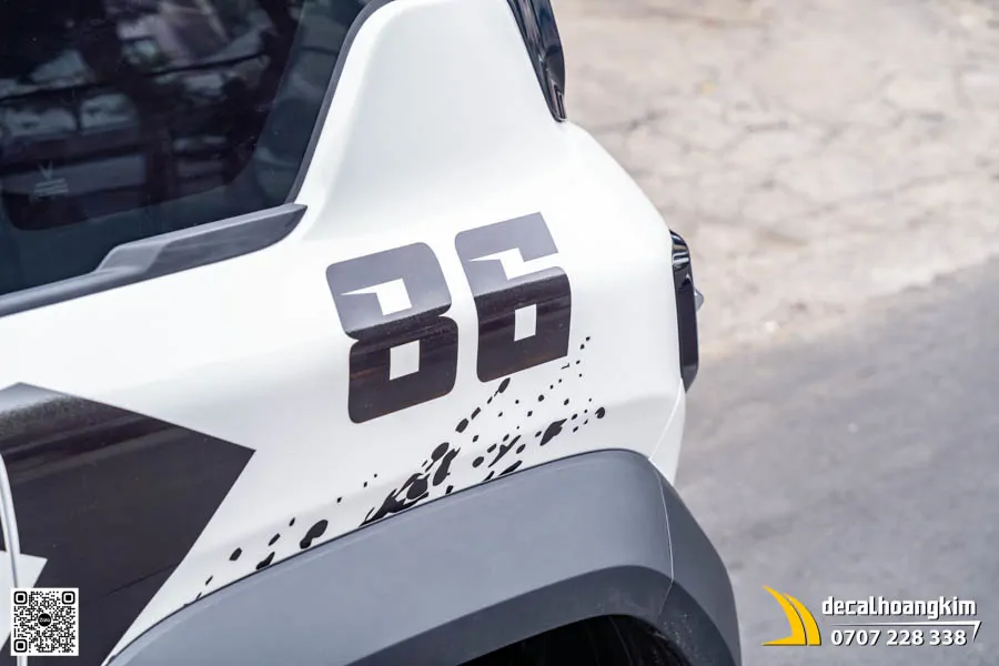 Tem Decal Xe VF3 2 Mặt Cá Nhân Hóa Độc Bản - Ảnh 6