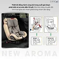 Ghế ngồi ô tô trẻ em Zaracos New Aroma 7196 màu xám - ảnh 12