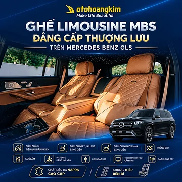 Ghế Limousine Divine DVL15 - MBS Trung Đông sang trọng