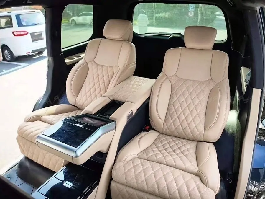 Ghế Limousine Divine DVL17 trên xe LX570 - Nâng cấp nội thất xe - Ảnh 2
