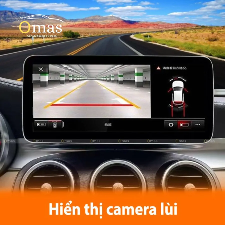 Màn Hình Android Omas C400 360 cho Mercedes C-Class W205 - Ảnh 5