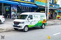 Dán tem quảng cáo xe SRM mẫu thực phẩm sạch Jumbo Mart - ảnh 6