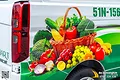 Dán tem quảng cáo xe SRM mẫu thực phẩm sạch Jumbo Mart - ảnh 9