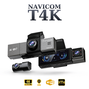 Camera Hành Trình Navicom T4K 3 Kênh