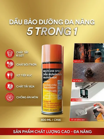 Chai 3M Dầu Bảo Dưỡng Đa Năng 5 Trong 1
