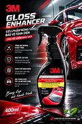 Chai 3M 39034LT Xịt Bóng Sơn 400ml - ảnh 1