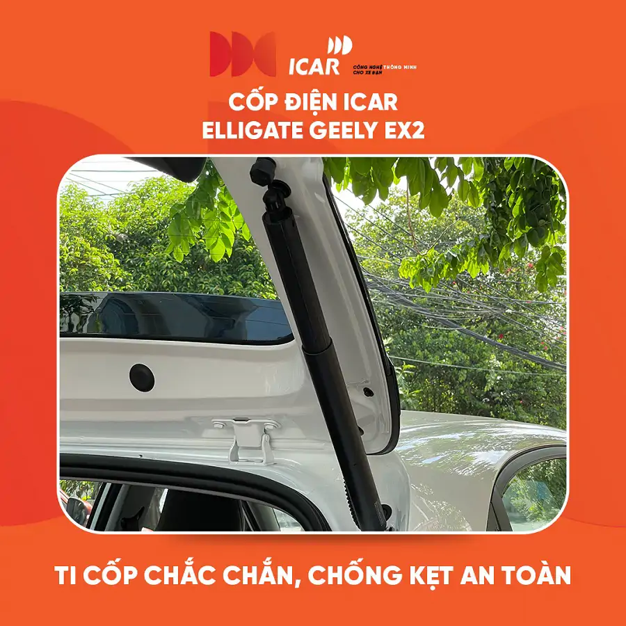 Ty Cốp Điện Geely EX2 Elligate - Tự Động, An Toàn, Tiện Nghi - Ảnh 5