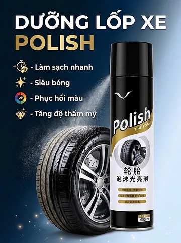 Chai Polish Bóng Vỏ 650ml