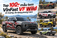 Top 100+ mẫu tem VinFast Wild đẹp, đậm chất bán tải