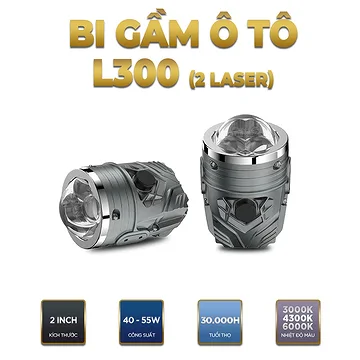 Bi Gầm Winca L300 Laser 2.0 inch - Nâng Cấp Ánh Sáng Xe Hơi